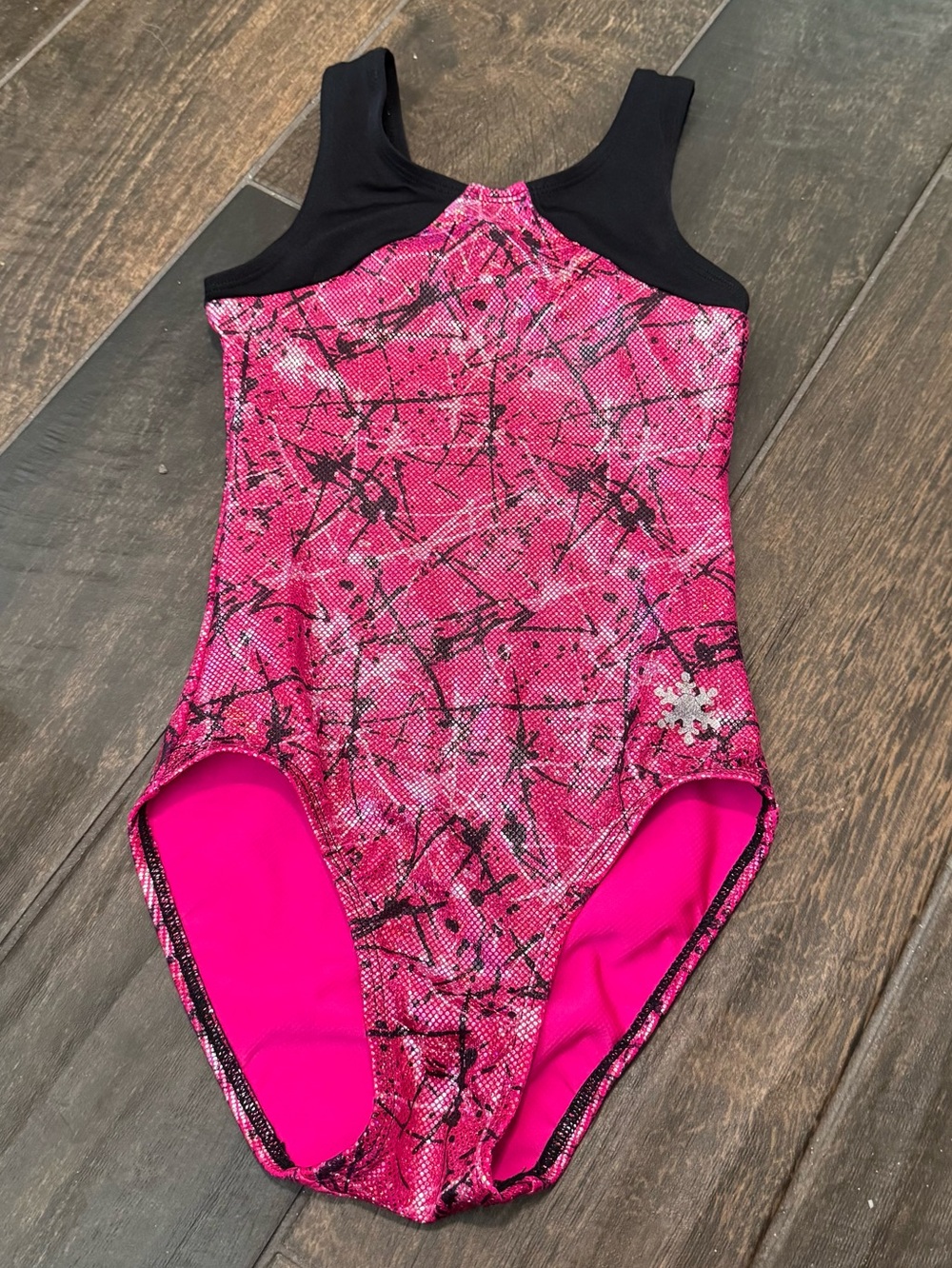 EUC Snowflake Designs Leotard